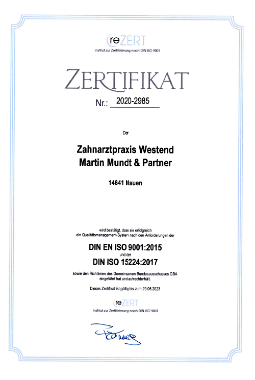 Zahnarztpraxis Westend